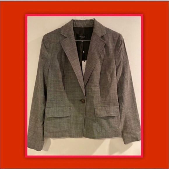Talbots Jackets & Blazers - TALBOTS GRAY WOOL MIX BLAZER JACKET 4